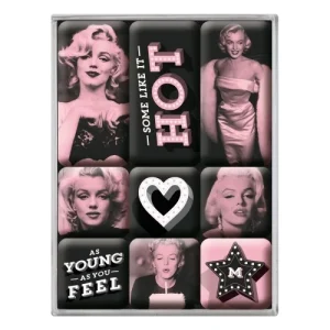 SET MAGNETS MARILYN MONROE