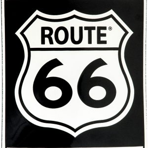 PLAQUE ROUTE 66 EN EMAIL