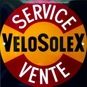 PLAQUE VELOSOLEX EN EMAIL