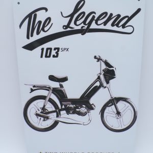 PLAQUE PEUGEOT 103 SPX