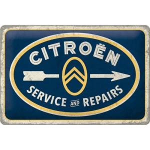 PLAQUE CITROEN SERVICE