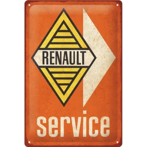 PLAQUE RENAULT SERVICE