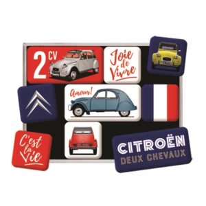 SET DE MAGNETS 2CV CITROEN