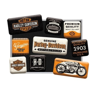 SET DE MAGNETS HARLEY DAVIDSON