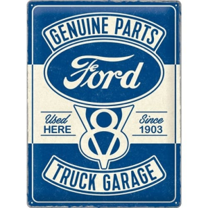 PLAQUE FORD V8